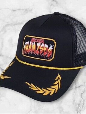 New Mens Broke Promises Adjustable Snapback Cap Hat